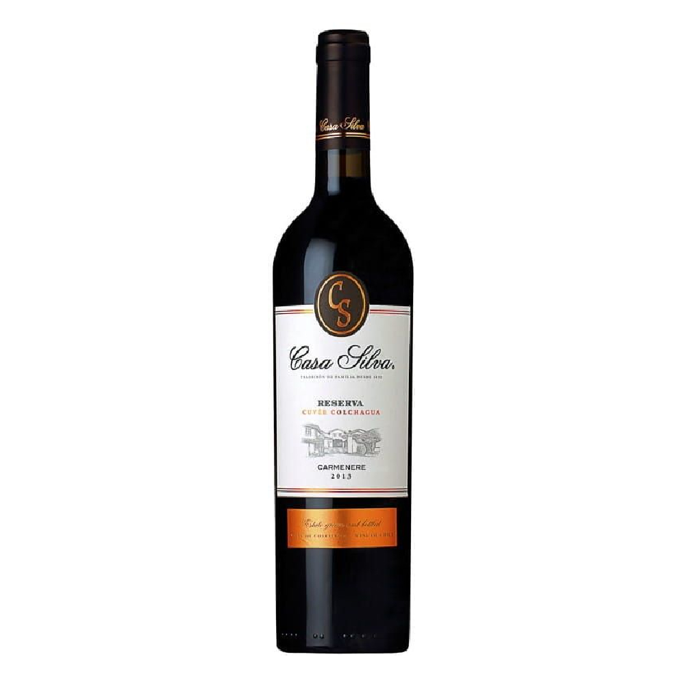 Wino Casa Silva Reserva Carmenere ekologiczne czerwone wytrawne 750 ml