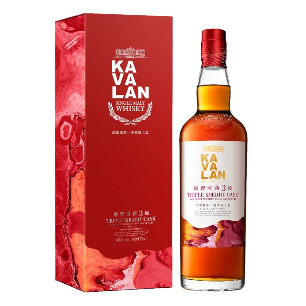 Whisky Kavalan Triple Sherry Cask 40% 700 ml