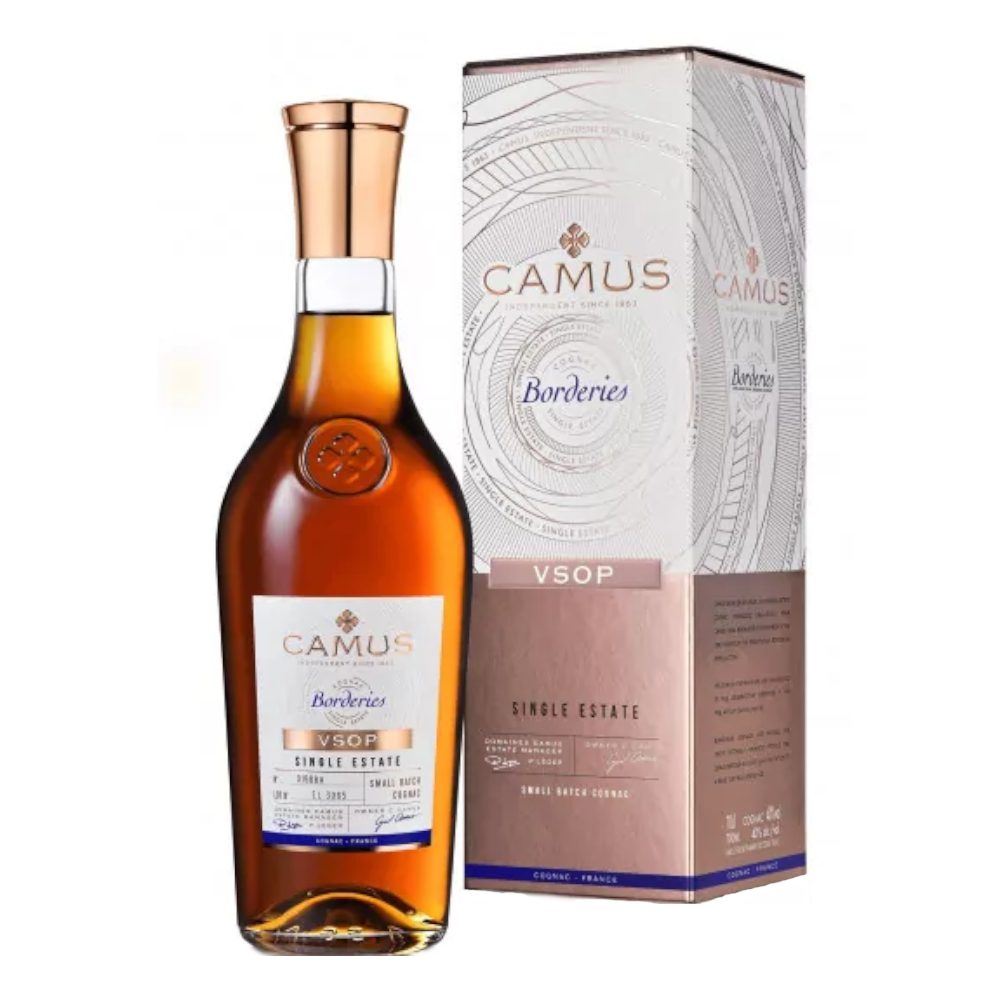 Koniak Camus Borderies VSOP Single Estate 40% 700 ml kartonik