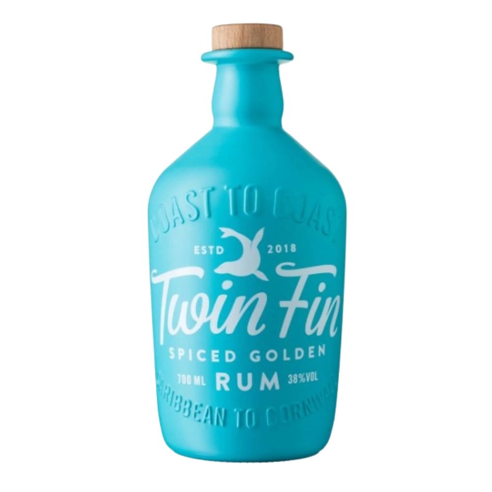 Rum Twin Fin Spiced Golden 38% 700 ml