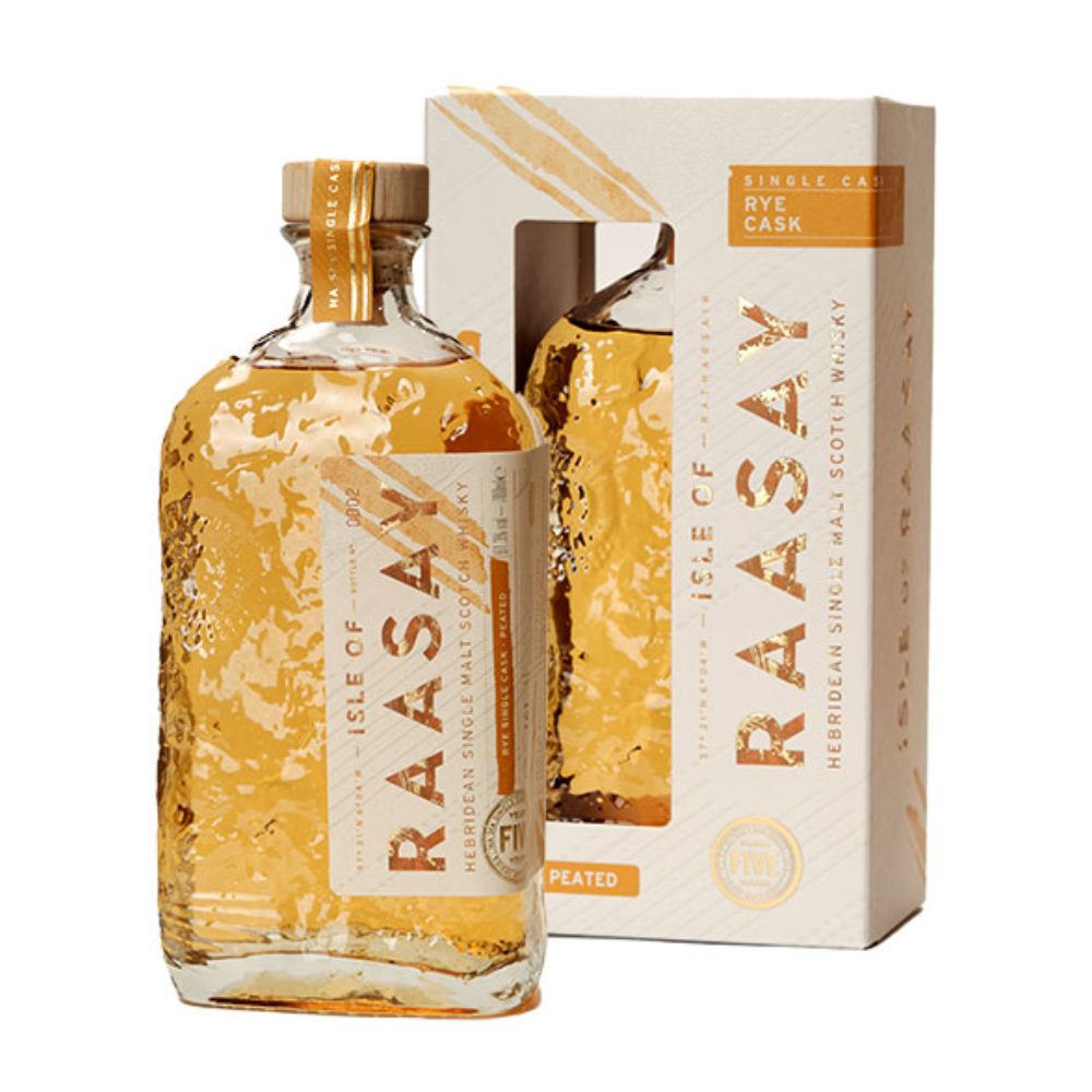 Whisky Isle Of Raasay Peated Ex Rye Single Cask #9 60,5% 700 ml