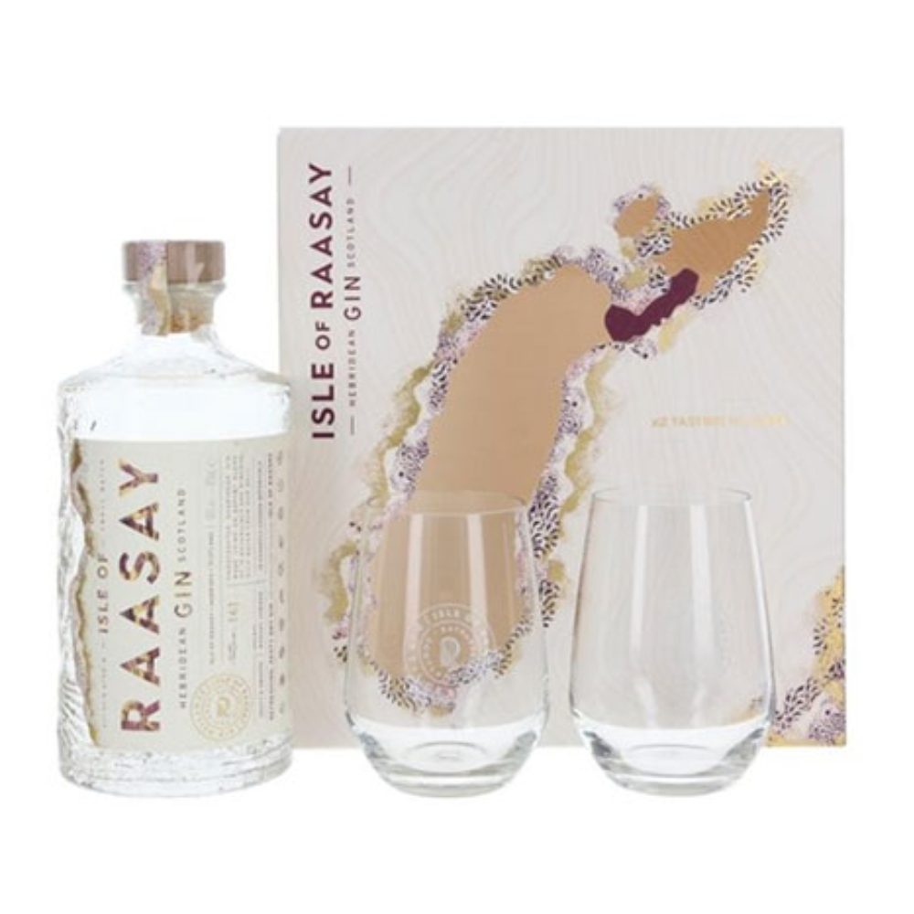 Gin Isle Of Raasay + 2 szklanki 46% 700 ml