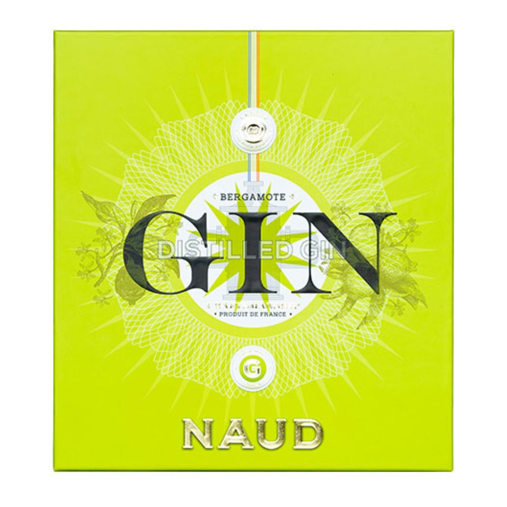 Gin Naud + szklanka 44% 700 ml