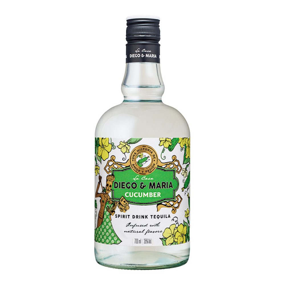 Tequila La Casa Diego and Maria Cucumber  35% 700 ml