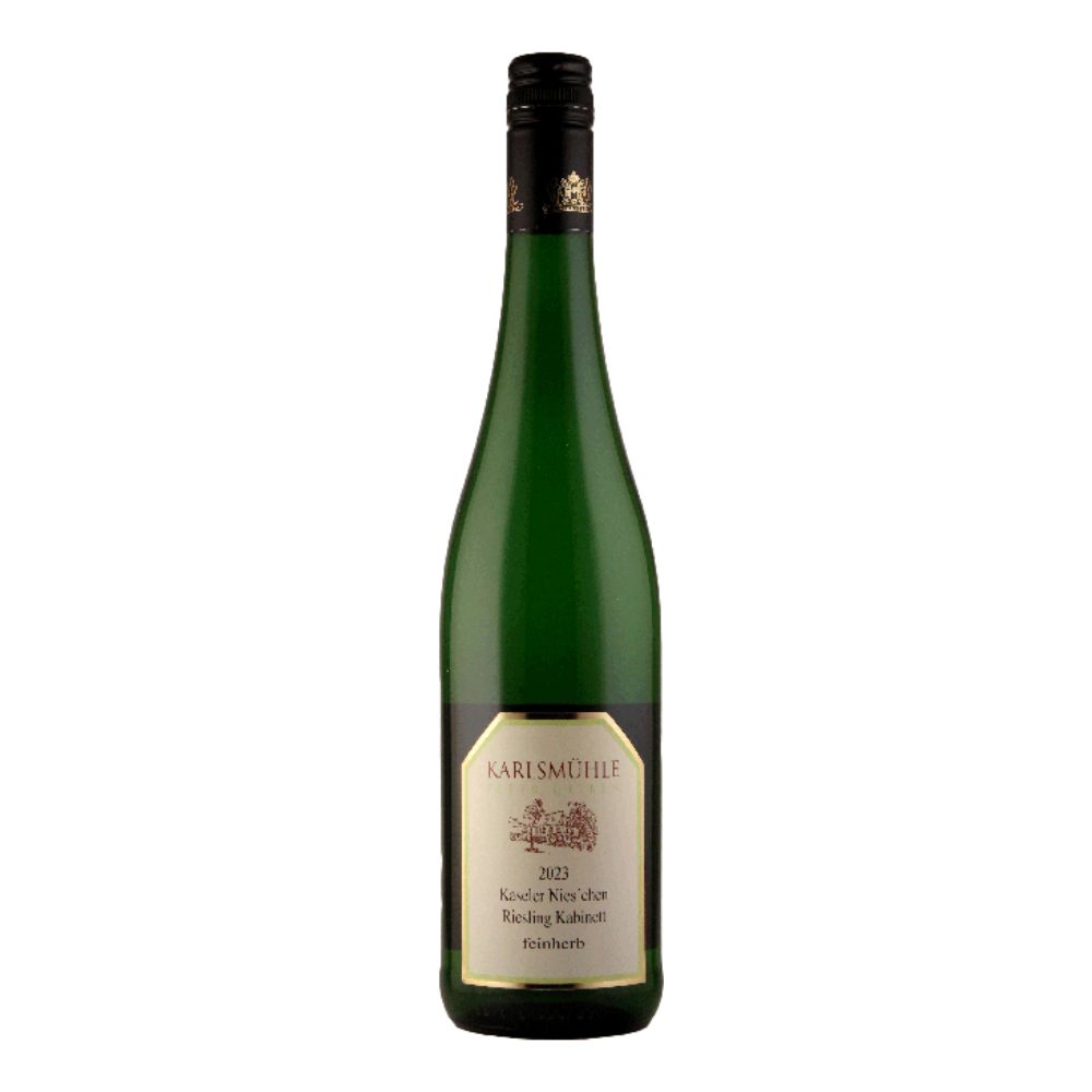Wino Karlsuhle Kaseler Nies'chen Riesling Kabinett Feinherb 10.5% białe półwytrawne 750 ml