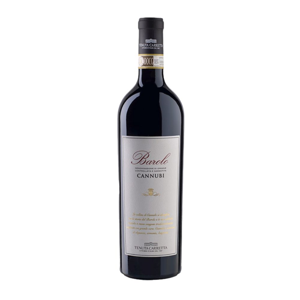 Wino Tenuta Carretta Barolo Cannubi DOCG'18 14% czerwone wytrawne 750 ml