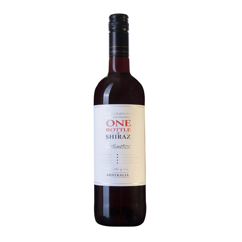 Wino Arithmetics Shiraz 12% czerwone wytrawne 750 ml