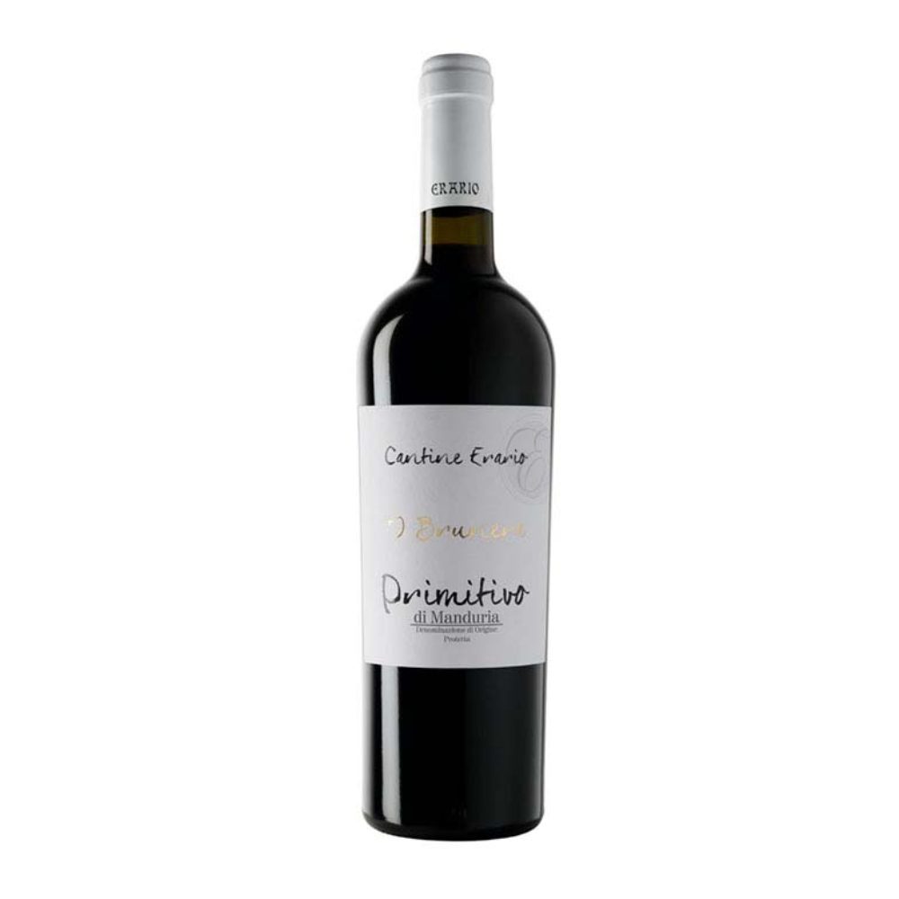 Wino Erario Primitivo di Manduria Brunera 14% czerwone wytrawne 750 ml