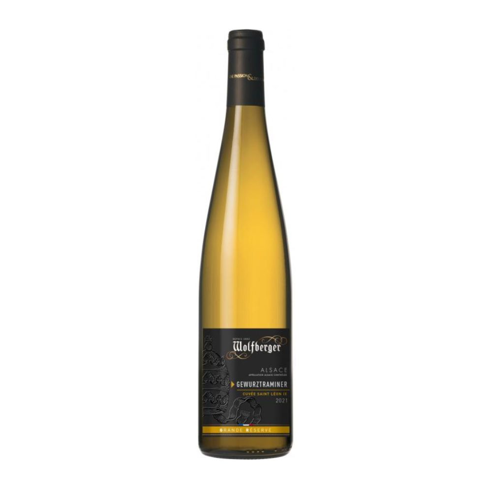 Wino Wolfberger Cuvee St Leon Gewurztraminer 13,5% białe półsłodkie 750 ml
