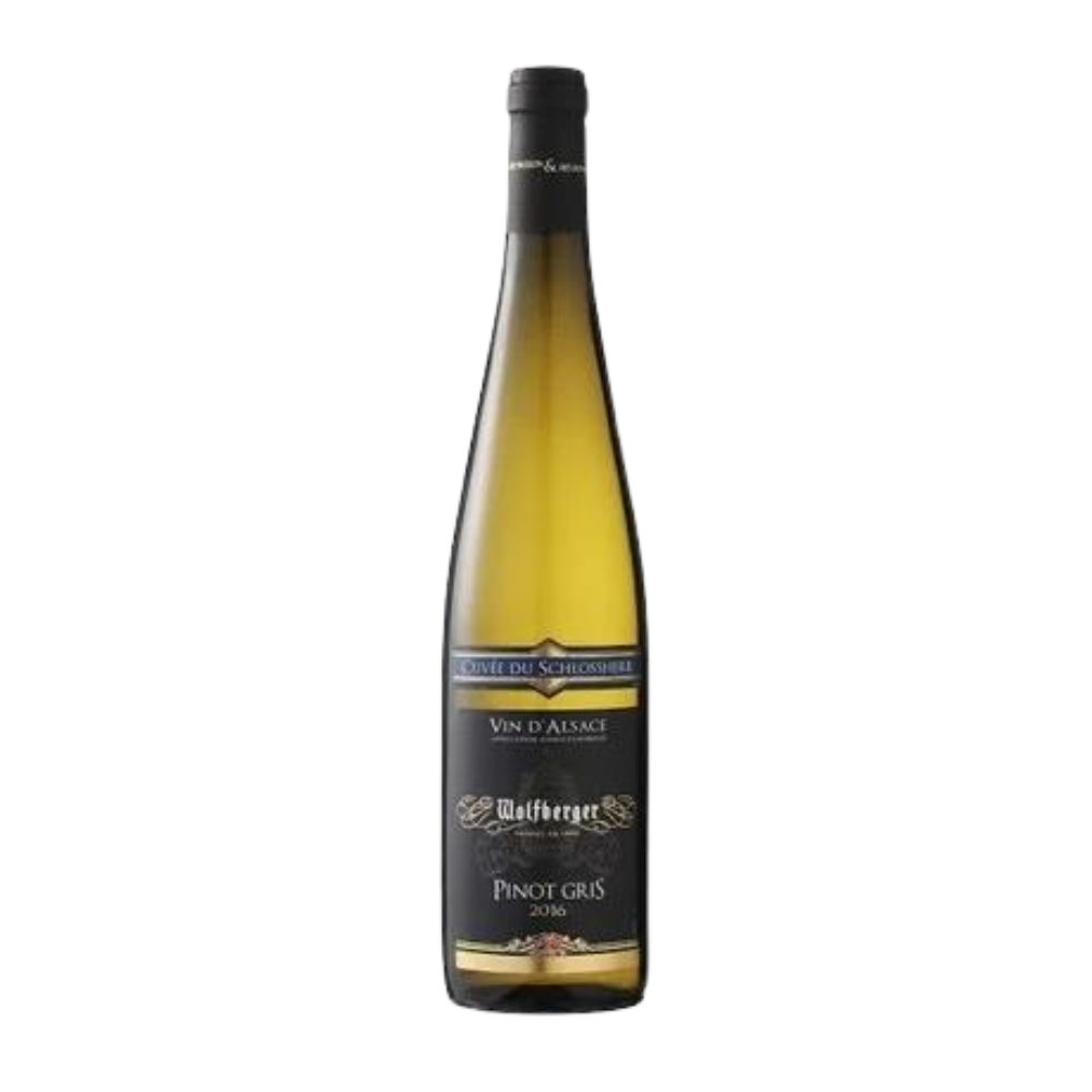 Wino Wolfberger Cuvee Schlossherr Pinot Gris 14,5% białe półsłodkie 750 ml