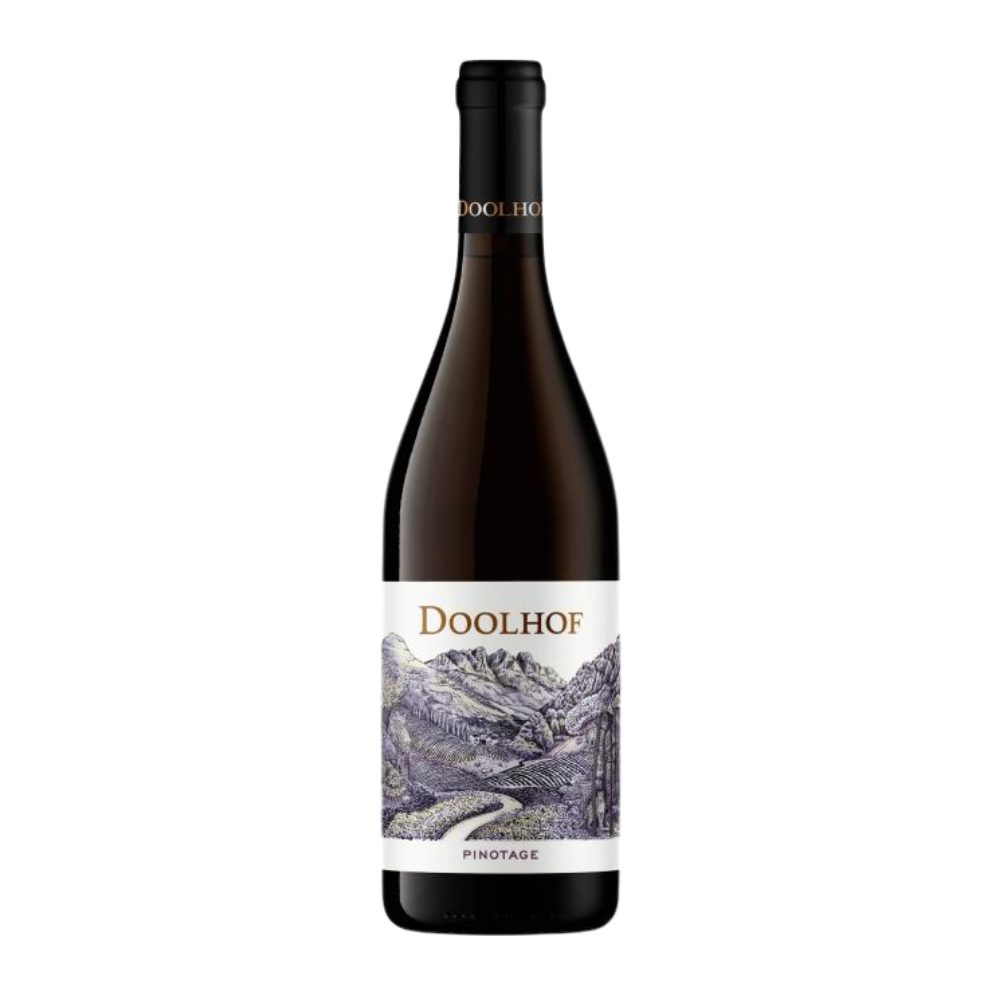 Wino Doolhof Mountain Range Pinotage 2022 14% czerwone wytrawne 750 ml