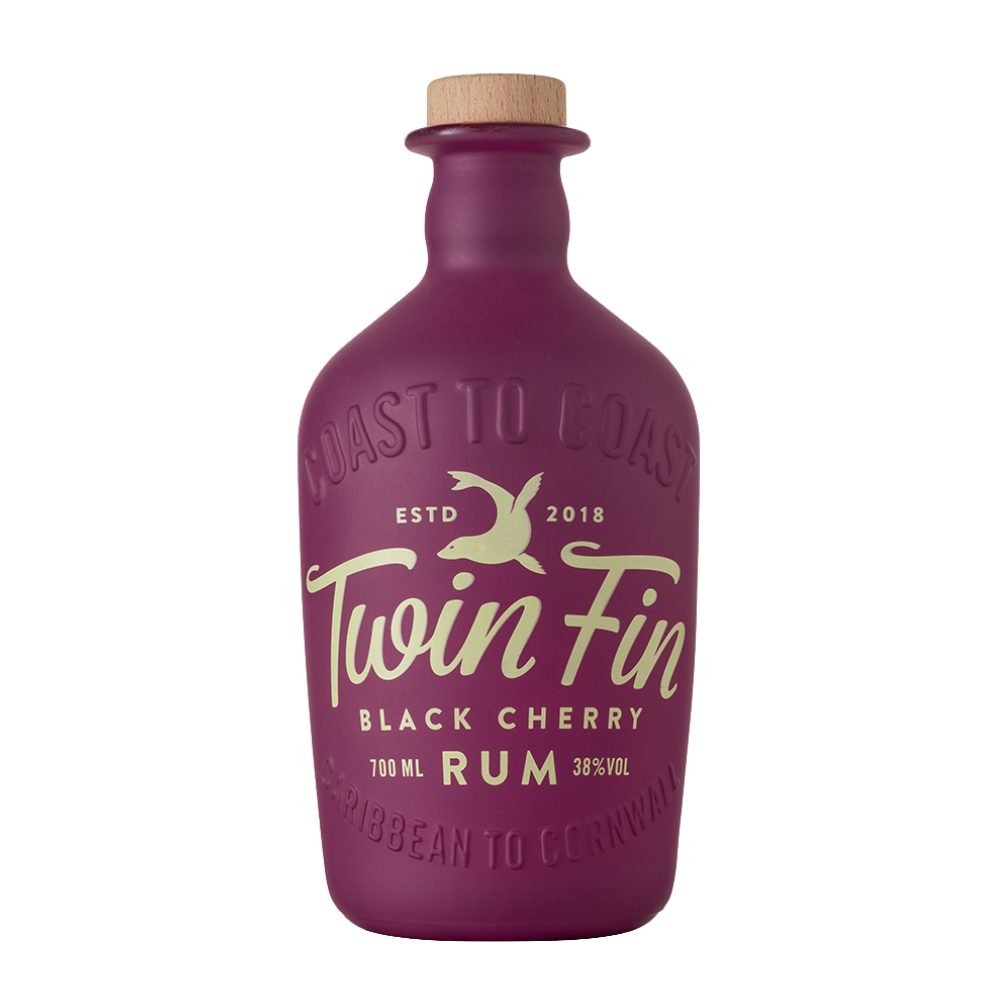Rum Twin Fin Black Cherry Rum 38% 700 ml